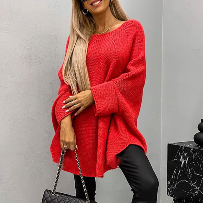 🌟Best Gift🎁 Women's Elegant Knitted Cape Sweater