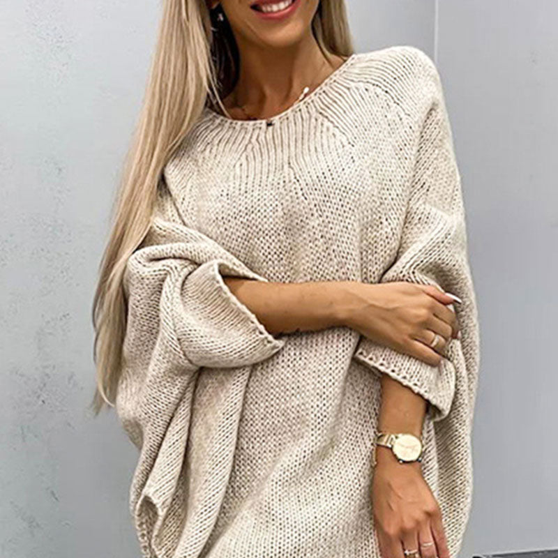 🌟Best Gift🎁 Women's Elegant Knitted Cape Sweater